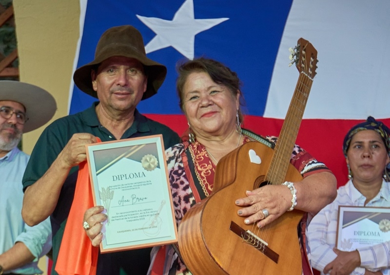 Cauquenes realizó la Tercera Versión del Festival de la Tonada Inédita 