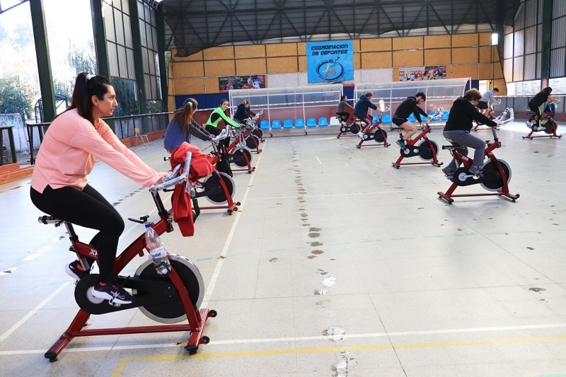 San Javier habilita bicicletas estáticas para franja Elige Vivir Sano en fase 1