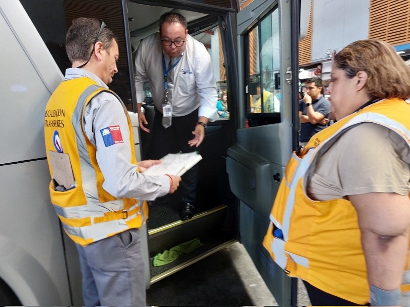 Más de 710 controles a buses ha realizado Seremi de Transportes del Maule