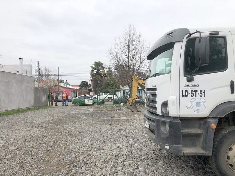 Longaví: Denuncian robo de camión tolva desde estacionamiento municipal