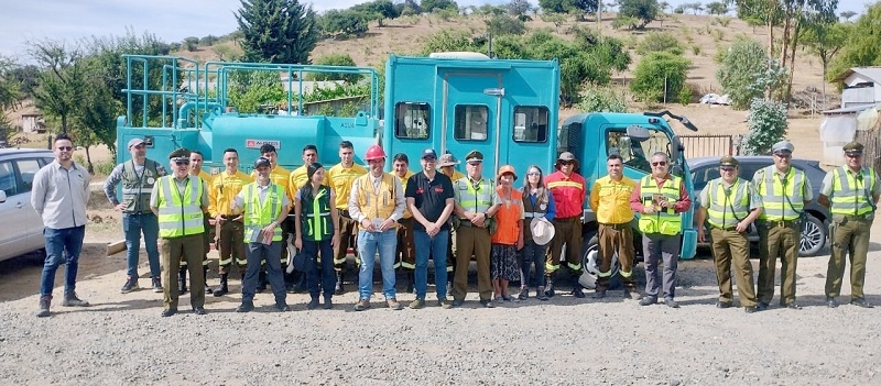 San Javier: despliegan campaña para prevenir los incendios forestales en verano