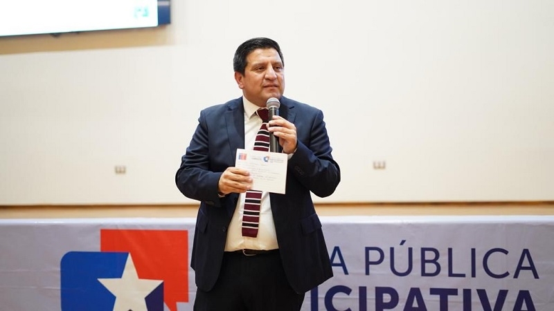 Delegado Aqueveque realizó su Cuenta Pública con énfasis en seguridad
