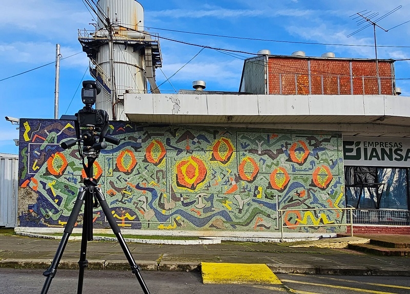 Por segundo año el arte maulino vuelve a Ch.ACO con propuestas sobre el Banco de Talca y un abandonado mural de Pedro Olmos 