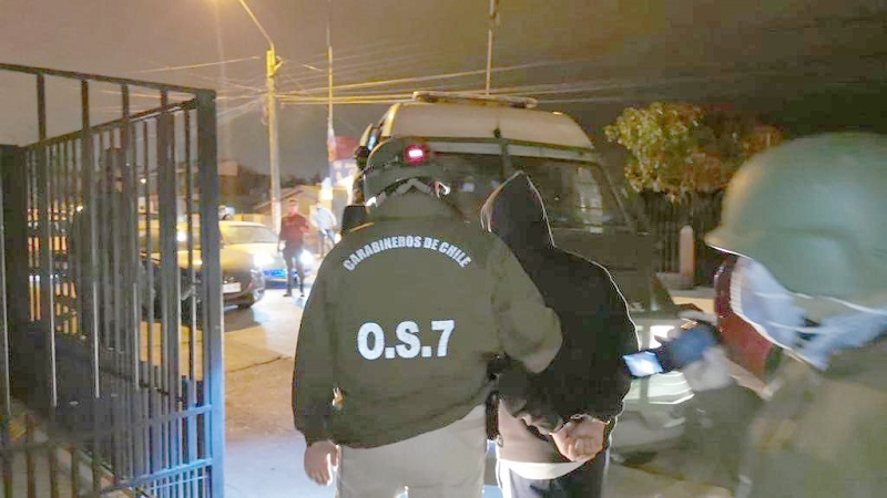 Repartía droga en moto: detienen a hombre acusado de tráfico de droga mediante delivery en Temuco