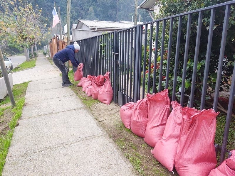 SENAPRED monitorea Alerta Temprana Preventiva en la Región de Maule por lluvias.