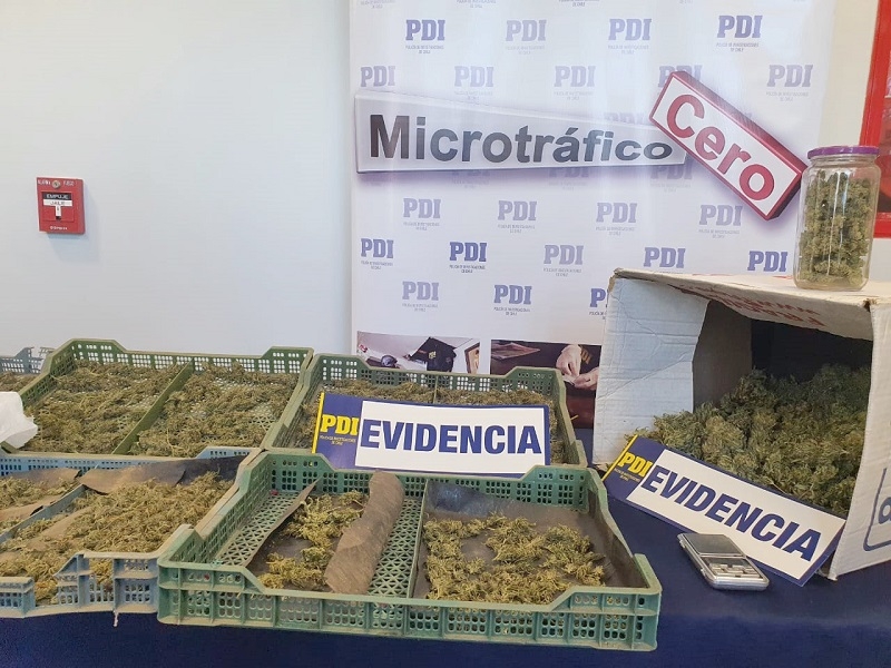  PDI detiene a clan familiar que comercializaba drogas en Longaví