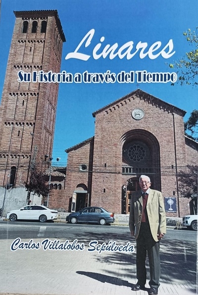 Carlos Villalobos presentó su libro “Linares, su historia a través del tiempo”