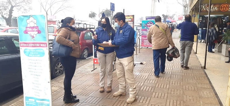  Nuevas fiscalizaciones de la PDI a extranjeros en las comunas de Talca y Linares