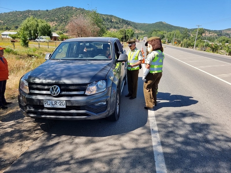 San Javier: Carabineros previene los incendios forestales