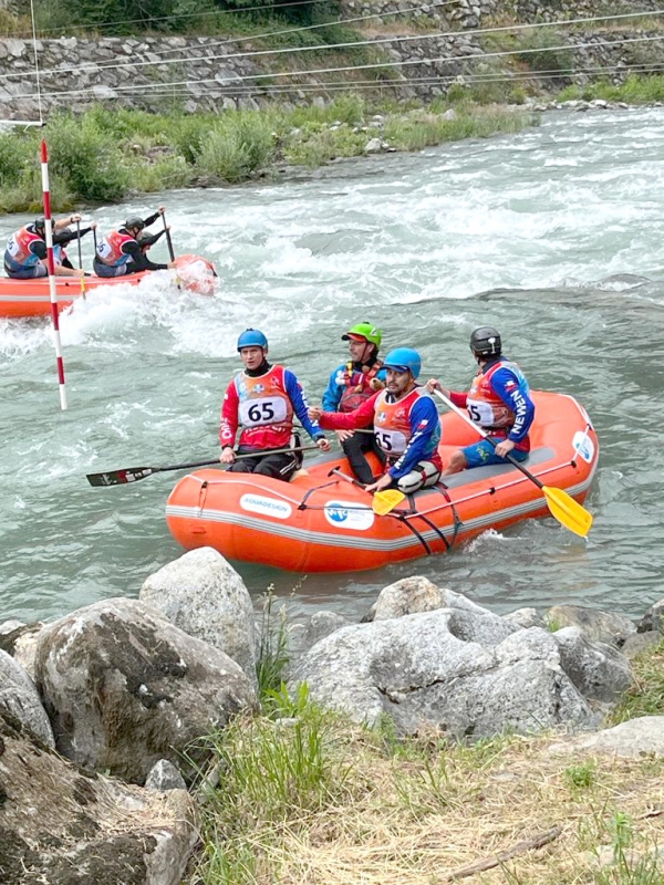 Equipo maulino de pararafting destacó en Campeonato Mundial de la especialidad