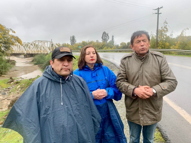 Senadora Vodanovic (PS) llamó a la evacuación de las riberas de ríos por el aumento de caudales en el Maule