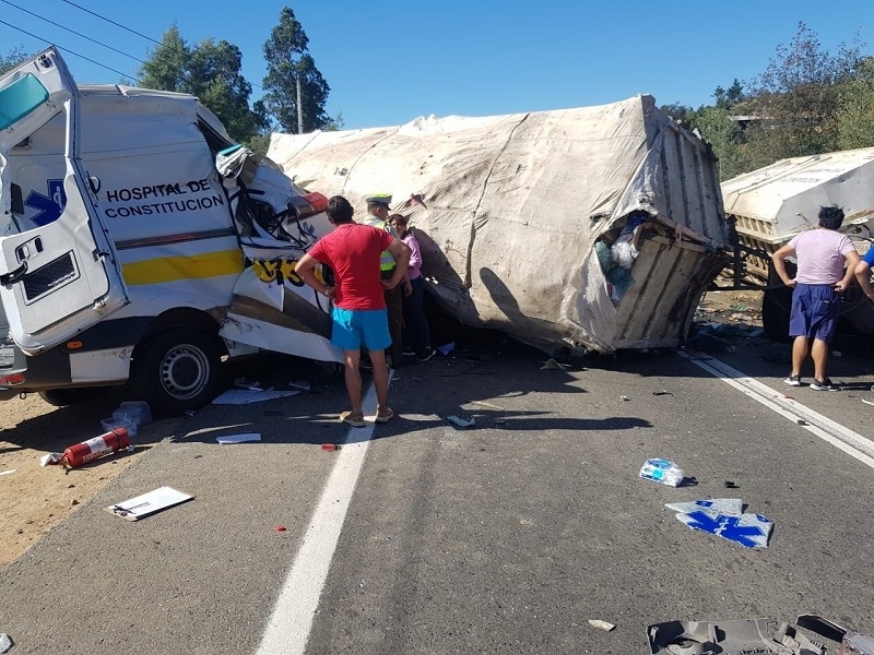 Accidente de tránsito con lesiones de carácter grave en ruta  San Javier-Constitución