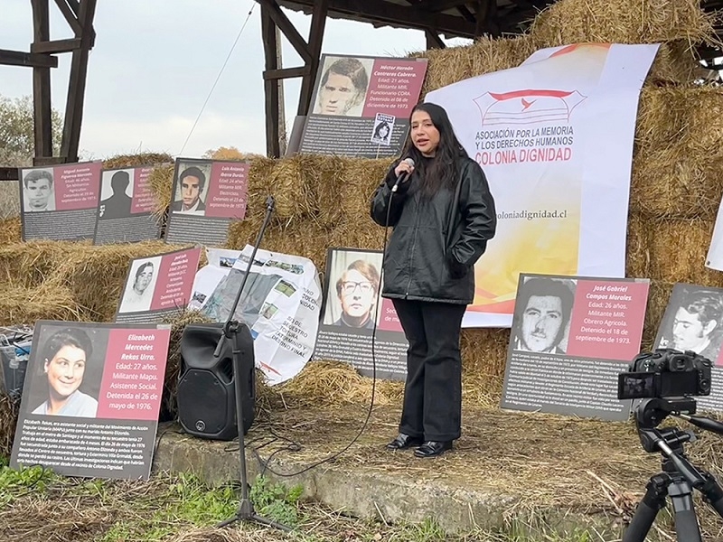  Diputada Veloso (RD) valoró anuncio de expropiación de ex Colonia Dignidad: “Es una noticia esperanzadora”