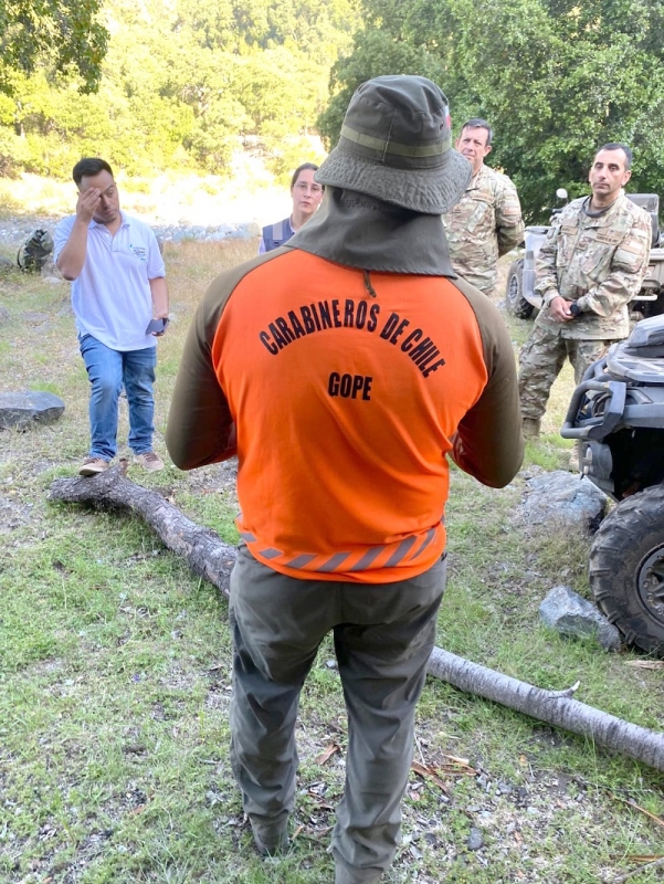 Intensifican búsqueda de joven en río Achibueno