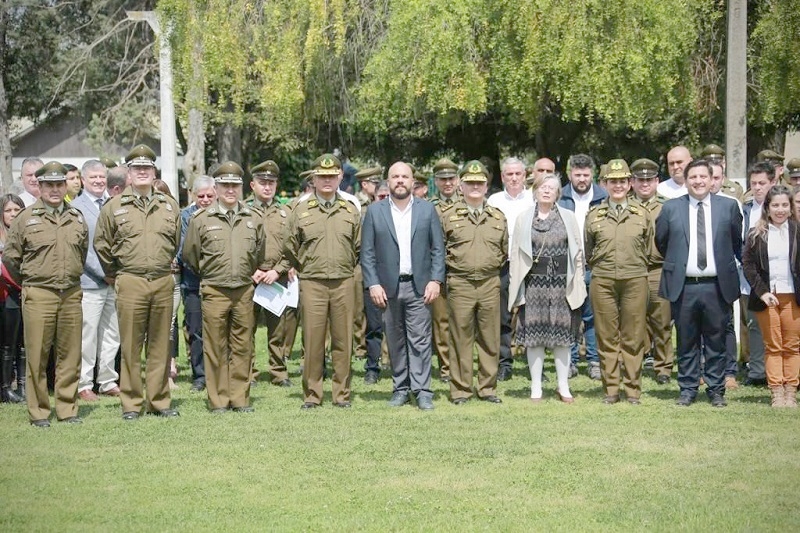 Subsecretario de prevención del delito certifica nuevas patrullas mixtas en el maule