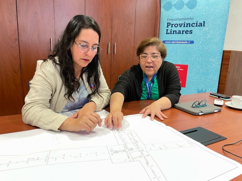 Linares: Serviu detalló aspectos del proyecto mejoramiento vial eje Maipú-Januario Espinoza-Carmen