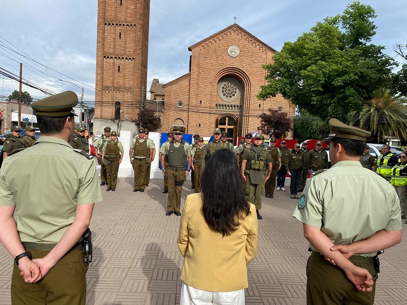 Carabineros de la Región del Maule realizó ronda focalizada