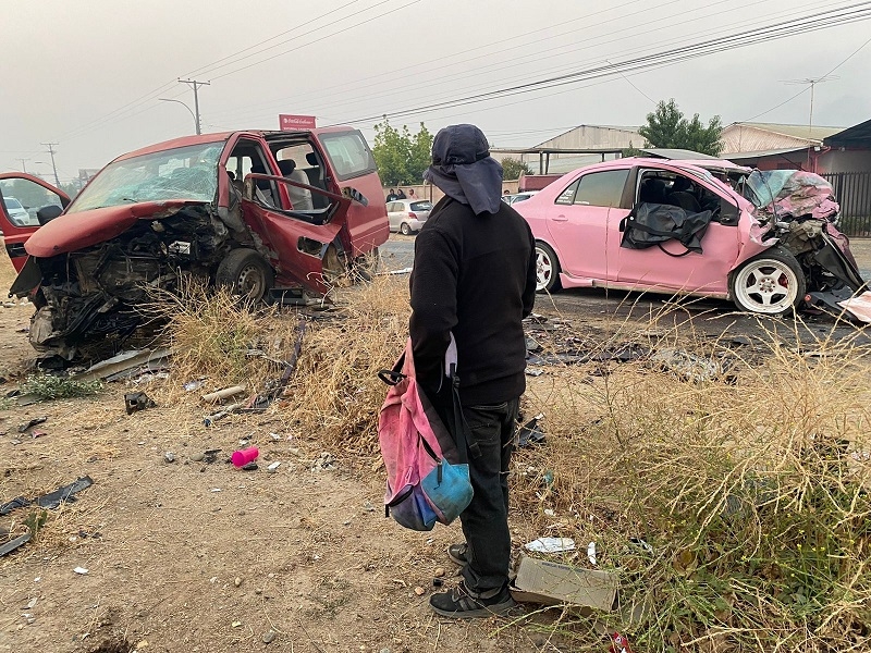 Dos fallecidos en accidente ocurrido en Cauquenes