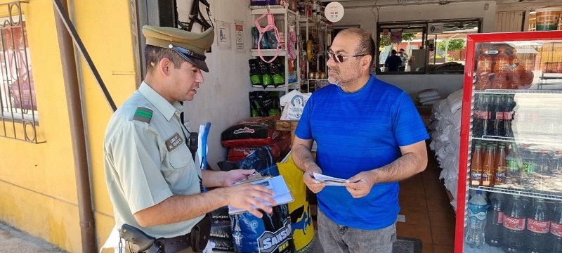 San Javier: Carabineros refuerza campaña por una navidad segura y sin delitos