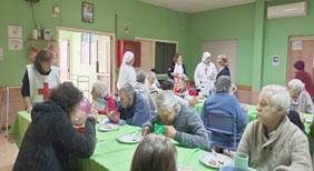 Cruz Roja filial Linares celebra el Mes del Adulto Mayor en el Hogar San Camilo