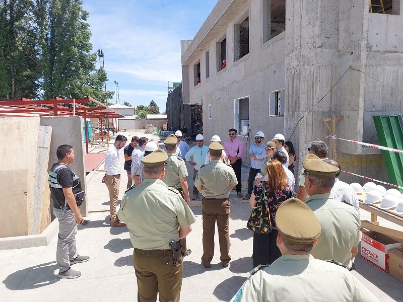 Dirección de Arquitectura del MOP construye moderna Subcomisaría de Carabineros en Longaví 