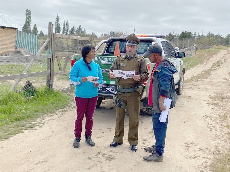 San Javier: Carabineros de Nirivilo previene el delito de robo y hurto desde domicilios en el sector rural