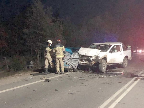 Linares: Hoy se realizan funerales de las tres víctimas en colisión de vehículos en sector Llancanao