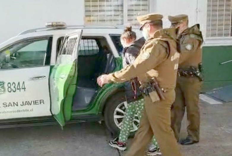 San Javier: Carabineros detuvo a dos sujetos por robo con violencia