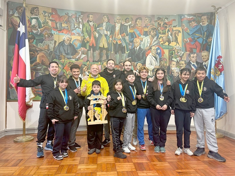 Con Desayuno de Campeones: La Academia Nakama Kyusho Kenpo  fue homenajeada por el municipio luego de su exitosa presentación en Punta Arenas 