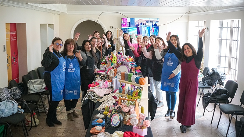 Market Maule anuncia expo junto a 150 mujeres emprendedoras de constitución