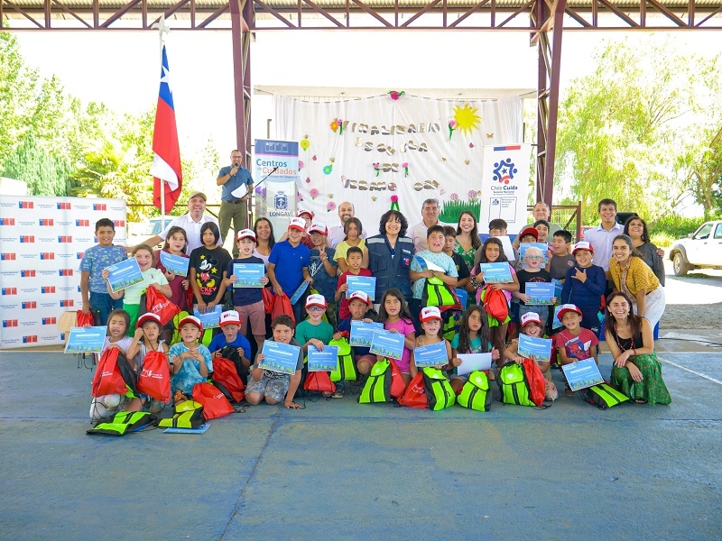 Celebran en Longaví cierre de los “valorados” Centros de Cuidados de Temporada de Verano 