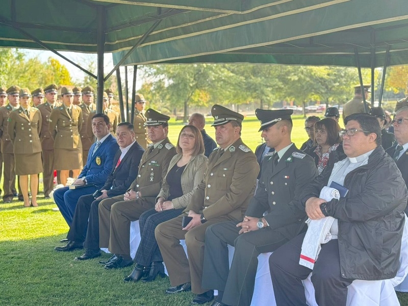 Parral: Carabineros realiza tradicional romería en Parque de Chile