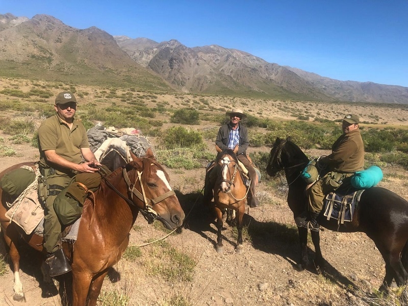 Carabineros continúa cumpliendo el rol de seguridad en la cordillera de Linares