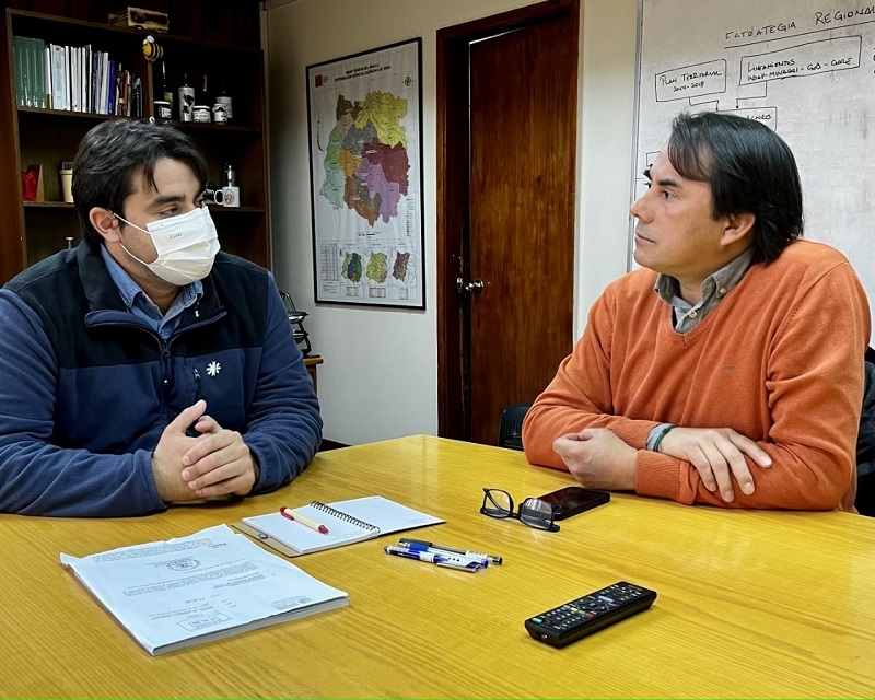 Agricultores de la provincia de Linares afectados por el sistema frontal comenzarán a recibir ayuda la próxima semana