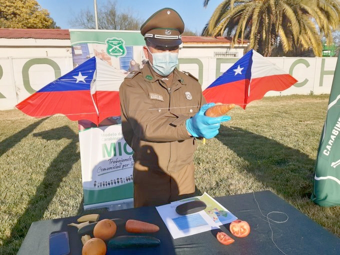 Carabineros hace un llamado a utilizar el volantín de forma segura y responsable