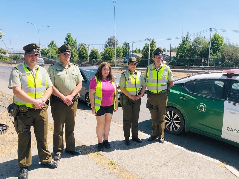 Linares: Carabineros resguardó caminata solidaria “Ayudemos a Matías”_