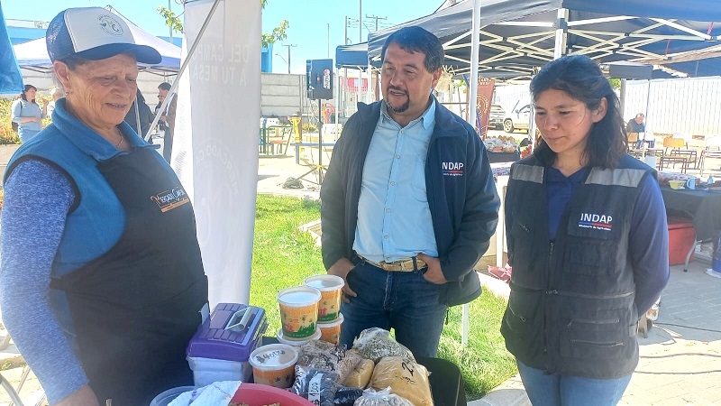 INDAP inauguró un nuevo mercado campesino en la comuna de Chanco