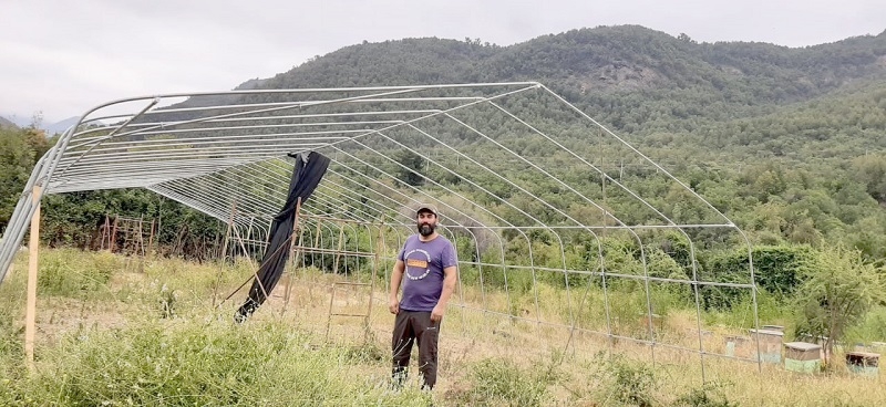 Recolectando Vida SPA es la  apuesta agroecológica de productor Juan Pizarro de Colbún