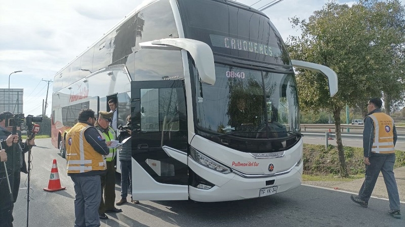 Transportes y Carabineros buscan evitar tragedias de tránsito durante fin de semana largo en el Maule