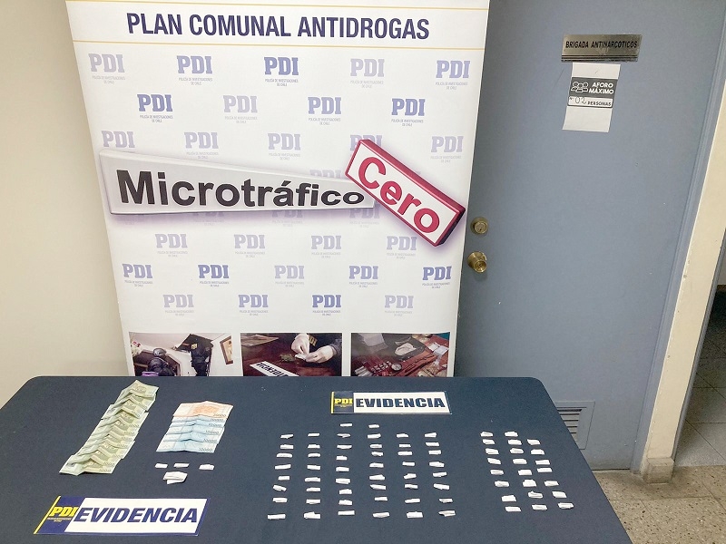 PDI desbarató banda criminal dedicada a la comercialización de drogas en Maule