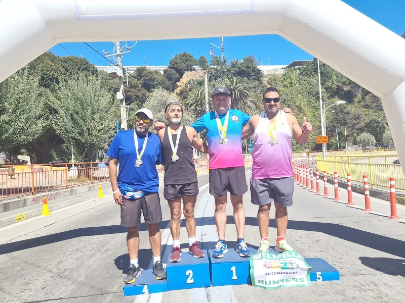 El Team Nat-Run Parral brilló en competencias realizadas en Concepción, Temuco y Valparaíso