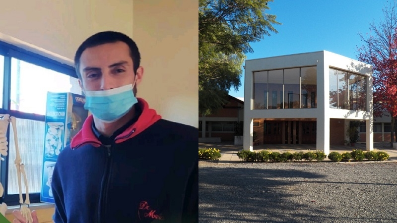 Alumnos regalaron dinero de gira de estudio a profesor tras perder su casa en incendio