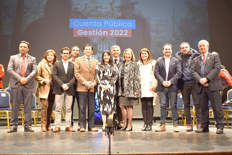 Gobernadora Regional del Maule realizó su cuenta pública gestión 2022