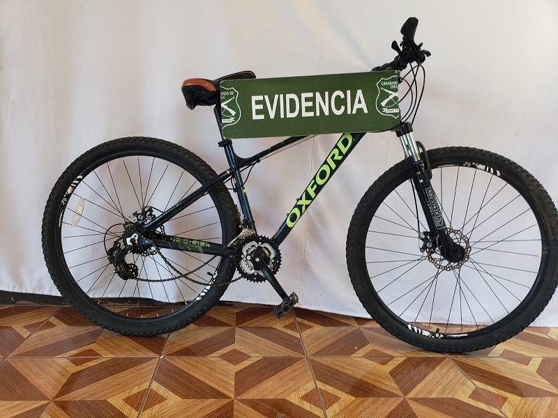 San Javier: Carabineros detectó una bicicleta robada a través de redes sociales