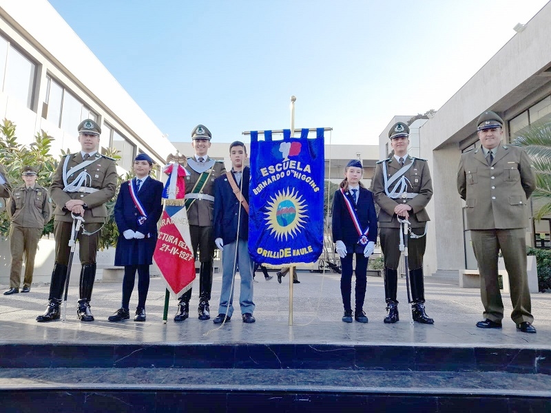 San Javier: Escuela Bernardo O’Higgins representó a las brigadas escolares del Maule en el juramento 2023