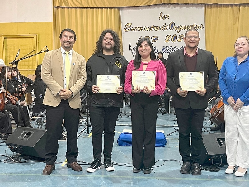 Liceo Diego Portales de Linares realizó el Primer Encuentro de Orquestas “Uniendo Melodías”