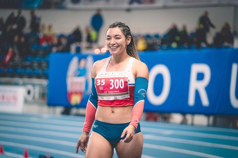 “Gacela” Ortiz viaja al Mundial Indoor de Atletismo buscando un récord y una nueva medalla para Chile