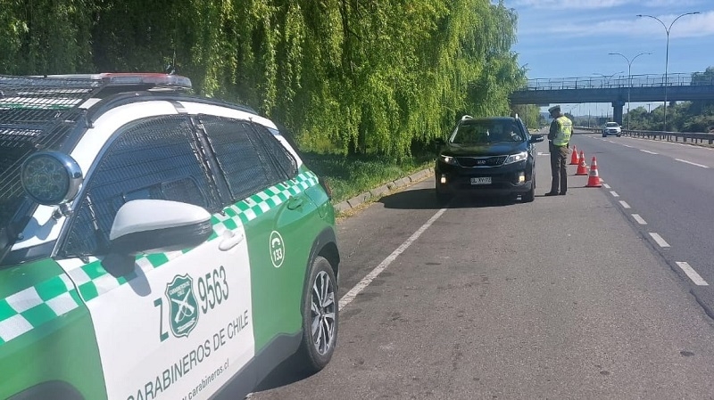 Carabineros desplegó diversos dispositivos en el Maule durante fin de semana largo