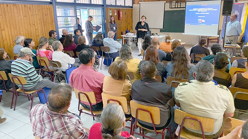 SERVIU Maule avanza en el diseño del proyecto vial Camino a Huapi con participación de la ciudadanía