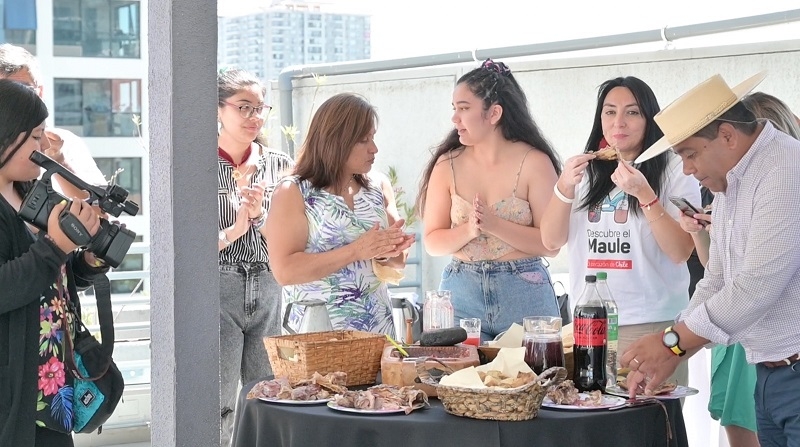 Se realizó lanzamiento de la "Fiesta del Chivo al Palo Pehuenche" de Colbún 